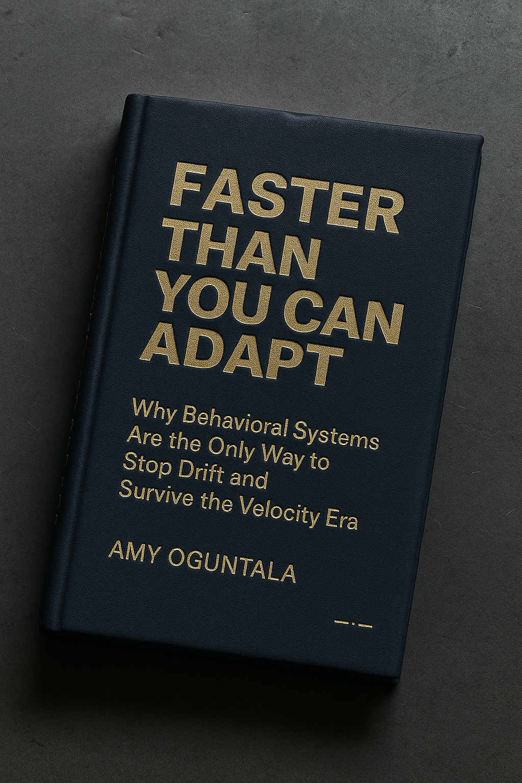 Faster Than You Can Adapt book cover